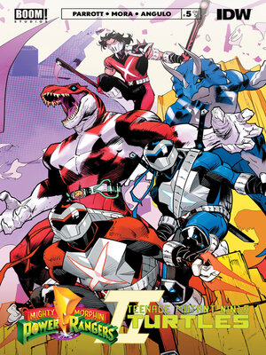 cover image of Mighty Morphin Power Rangers/ Teenage Mutant Ninja Turtles II (2022), Issue 5